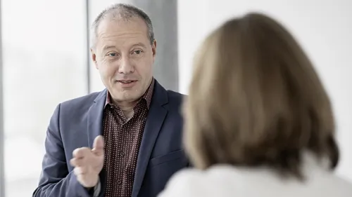 Peter Eberhard im Gespräch